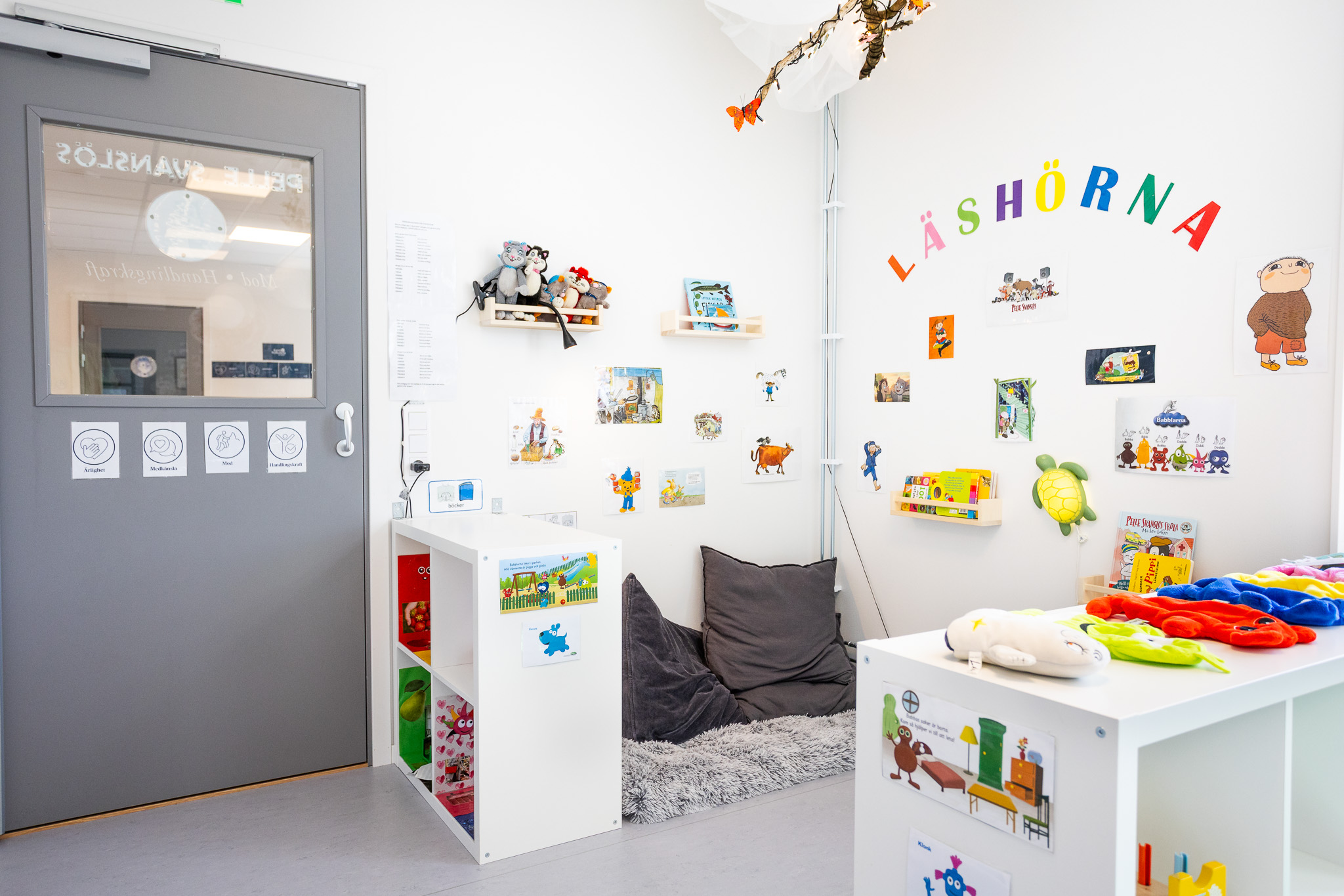 Löshörna på förskolan i Knivsta